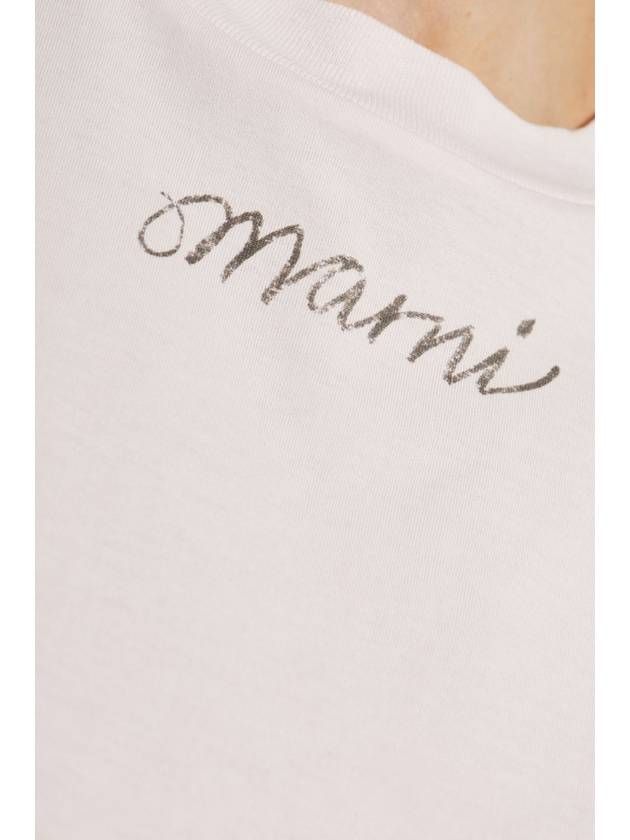 Marni ‘Oversize’ T-shirt, Women's, Pink - MARNI - BALAAN 5