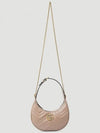 GG Marmont Half Moon Mini Bag Beige - GUCCI - BALAAN 5