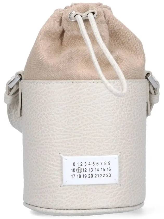 5AC Micro Bucket Bag Light Grey - MAISON MARGIELA - BALAAN 4