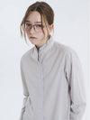 Furil China Collar Cotton Asa Silver Gray 0093 - VOYONN - BALAAN 7