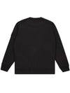 Wappen Patch Crew Neck Sweatshirt Black - STONE ISLAND - BALAAN 4