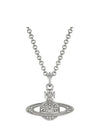 Mini Bas Relief Pendant Necklace Silver - VIVIENNE WESTWOOD - BALAAN 3