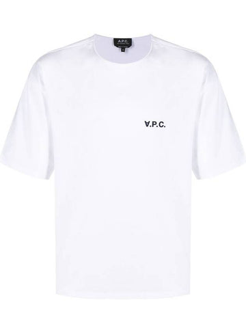 Jeremy Logo Short Sleeve T-shirt White - A.P.C. - BALAAN 1