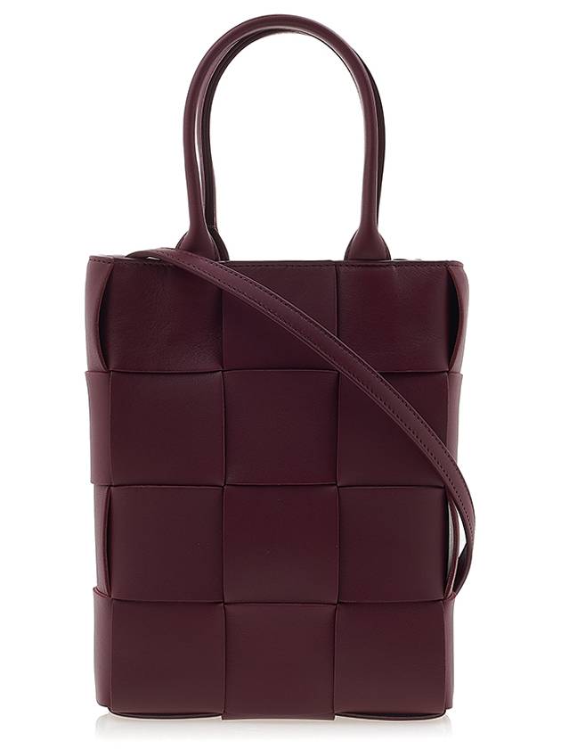 Cassette Mini Cross Bag Bordeaux - BOTTEGA VENETA - BALAAN 4