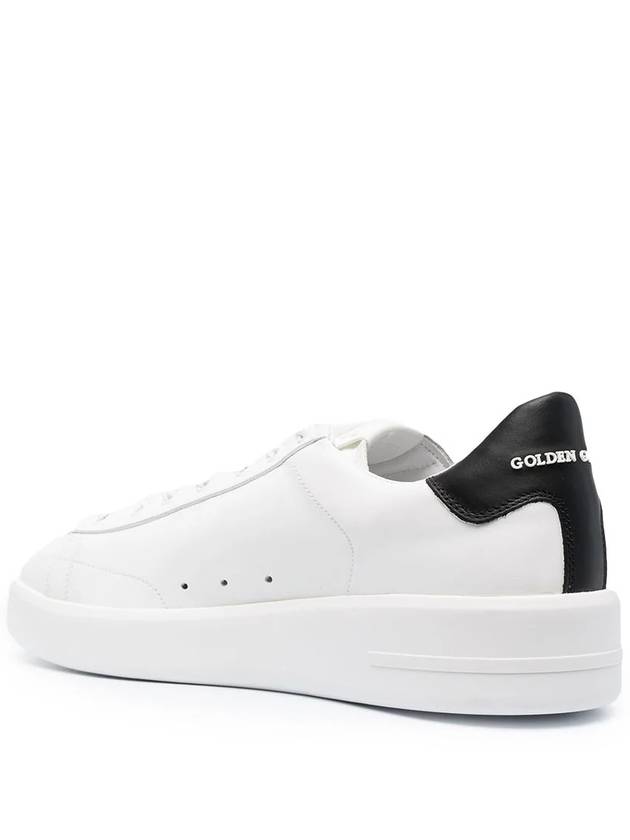 Purestar Black Tab Low Top Sneakers White - GOLDEN GOOSE - BALAAN 4