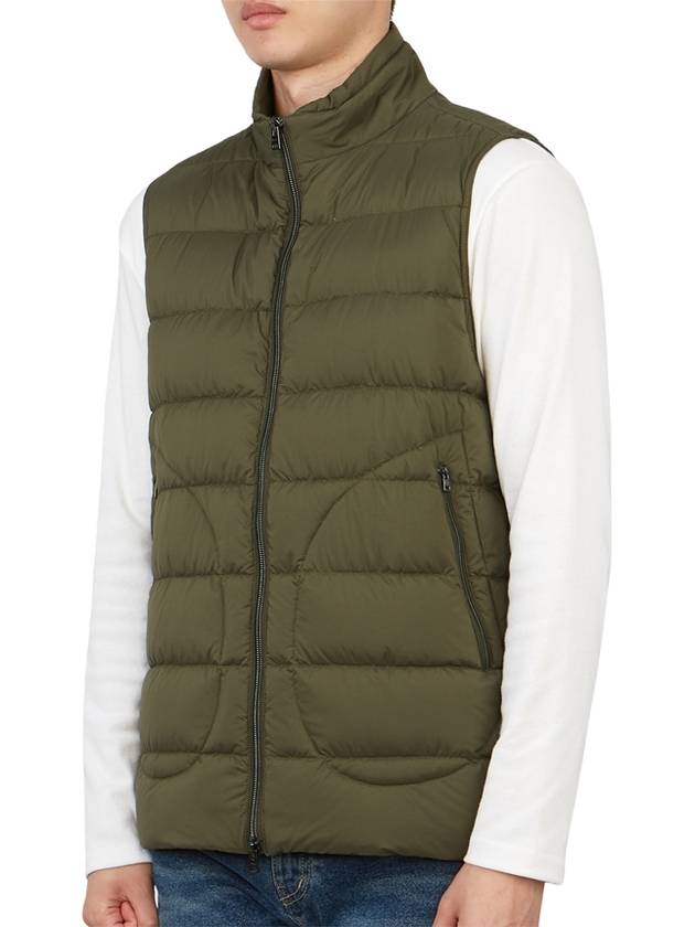 Down Padded Vest Khaki - HERNO - BALAAN 6