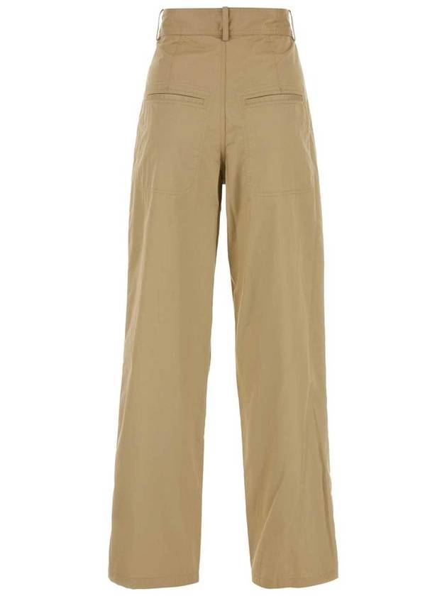 Straight Pants PA0341FCB2G05I 67KI KHAKI - ISABEL MARANT - BALAAN 3