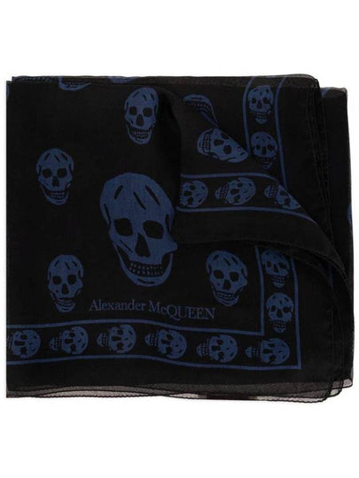 skull print silk scarf 5577174Q060 - ALEXANDER MCQUEEN - BALAAN 2