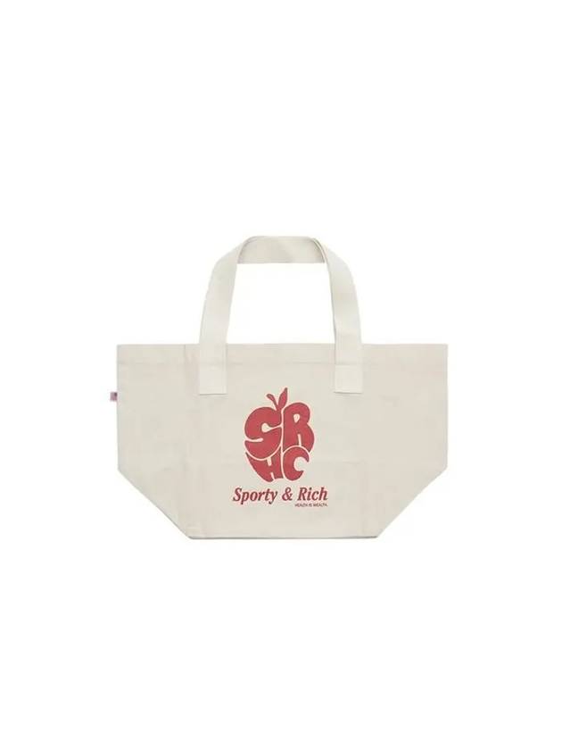 Apple Tote Bag Natural - SPORTY & RICH - BALAAN 1