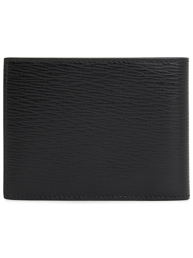 Gancini Half Wallet Black - SALVATORE FERRAGAMO - BALAAN 3