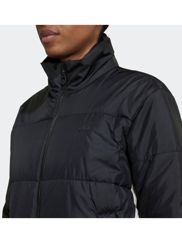 Short Puffer Padded Jacket Black - ADIDAS - BALAAN 6