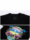 World Tour Cotton Oversized Short Sleeved T-Shirt Black - GIVENCHY - BALAAN 6