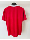 Adicolor Short Sleeve T-Shirt Red - ADIDAS - BALAAN 8