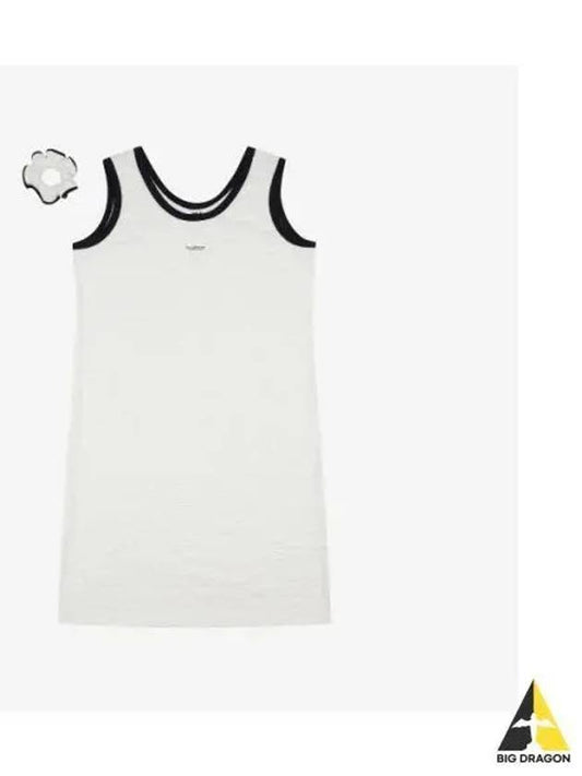 UNDERWEAR Young Tennis Logo Boucle Sleeveless Dress FI4OPG1451FWHI - FILA - BALAAN 1