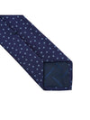 Ferragamo Men's Star Pattern Silk Tie 35 0917 F NAVY 0762317 - SALVATORE FERRAGAMO - BALAAN 6