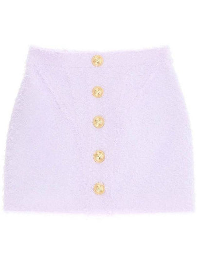 Short Skirt AF0LB850XC67 5BA LILAC - BALMAIN - BALAAN 2