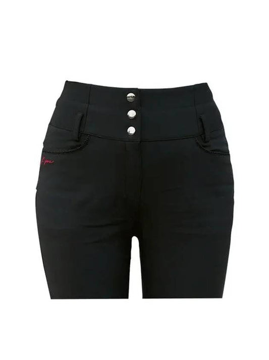 Three Button High Pants Black - J JANE - BALAAN 2