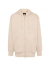 French Terry Zip Up Hoodie Clay Brown - Y-3 - BALAAN 2