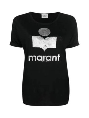 24 Coldy TS0004FA A1N10E 01BK Tee - ISABEL MARANT - BALAAN 1