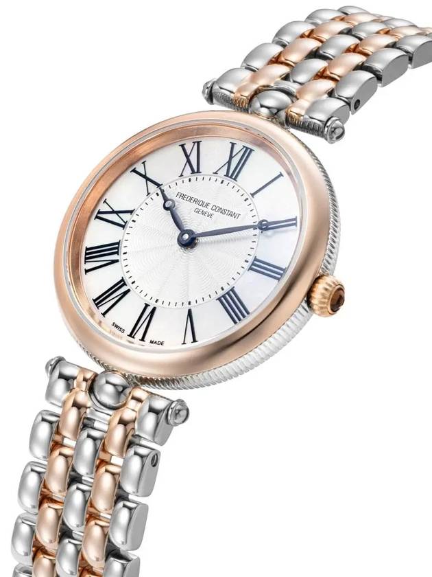 Classic 30mm Metal Watch White Rose Gold - FREDERIQUE CONSTANT - BALAAN 4