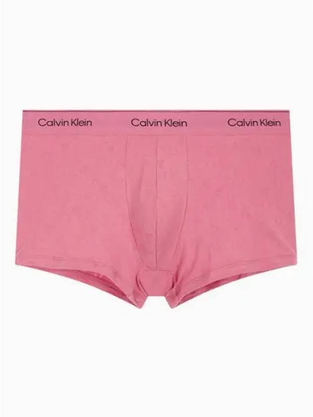 Logo Band Modern Cotton V Day Trunk Briefs Pink - CALVIN KLEIN - BALAAN 2