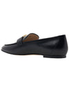 Tods T Timeless Leather Loafers Black - TOD'S - BALAAN 4