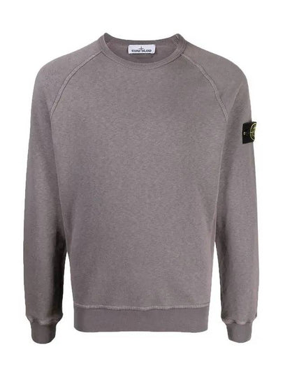 Wappen Patch Round Sweatshirt Purple Grey - STONE ISLAND - BALAAN 2