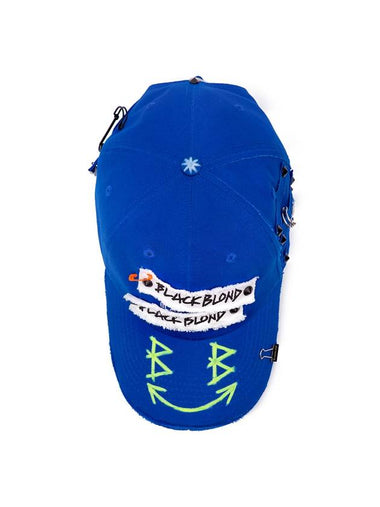 Big Smile Patch Logo Cap Blue - BLACKBLOND - BALAAN 1