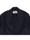 Landy double coat LANDI DOUBLE NAVY - ACNE STUDIOS - BALAAN 3