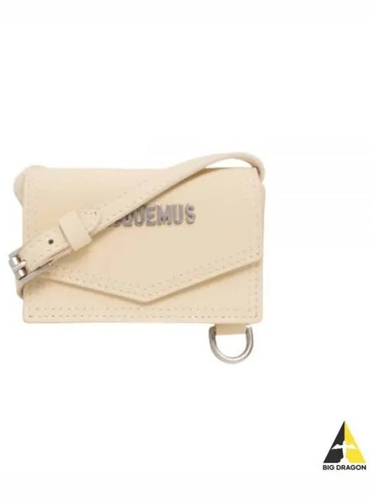 Le Porte Azur Envelope Neck Pouch Bag Light Beige - JACQUEMUS - BALAAN 2