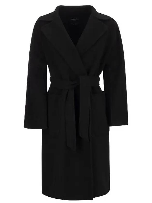 Rovo Wool Single Coat Black - MAX MARA - BALAAN 3