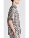 Oblique Short Sleeve Shirt Grey - DIOR - BALAAN 4