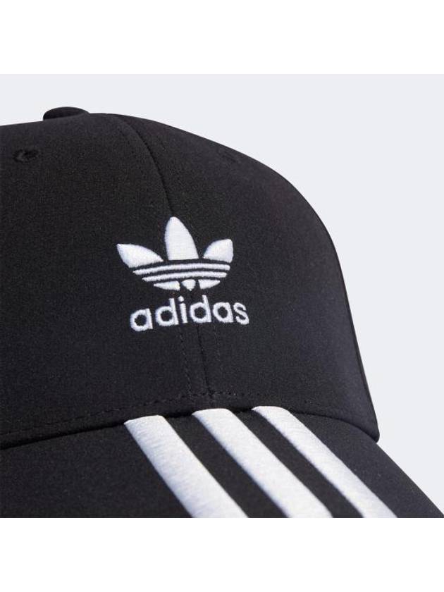 Trefoil Ball Cap Black - ADIDAS - BALAAN 5