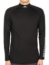 Men's Aello Soft Compression Long Sleeve T-Shirt Black - J.LINDEBERG - BALAAN 2