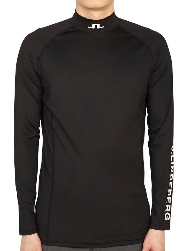 Golf Aello Soft Compression Long Sleeve T-Shirt Black - J.LINDEBERG - BALAAN 2