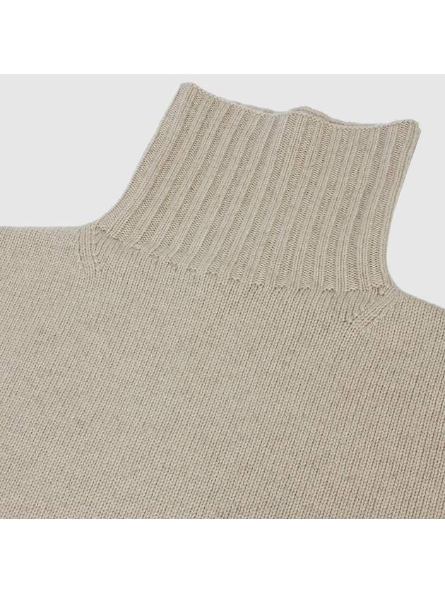 Trout turtleneck wool cashmere sweater TRAU 005 CACHA' CHIARO MXC020be - MAX MARA - BALAAN 5