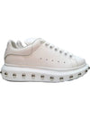 Stud Oversole Low Top Sneakers White - ALEXANDER MCQUEEN - BALAAN 2