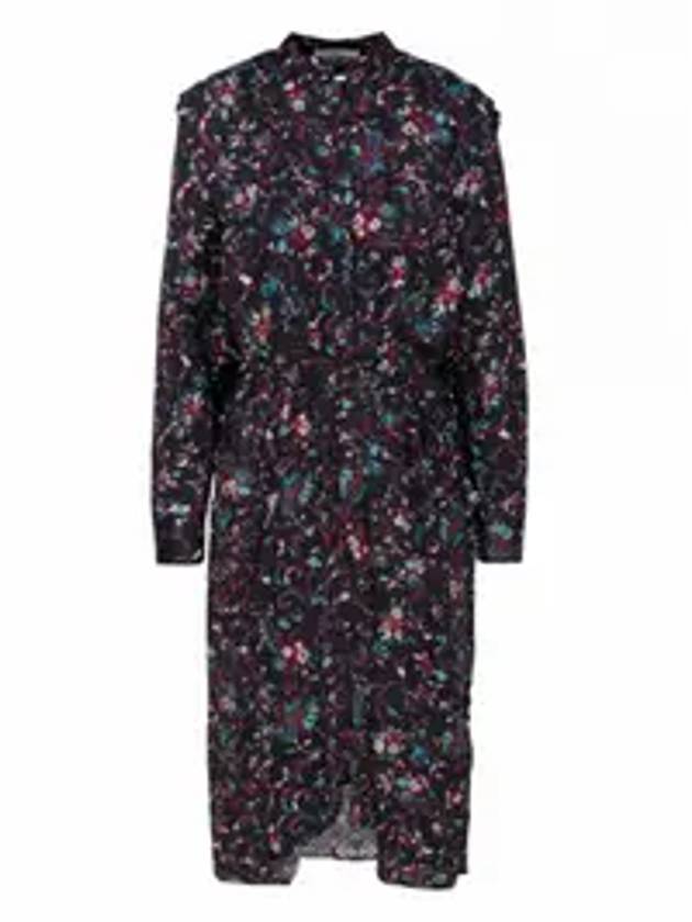 Oclaya floral midi dress - ISABEL MARANT - BALAAN 5