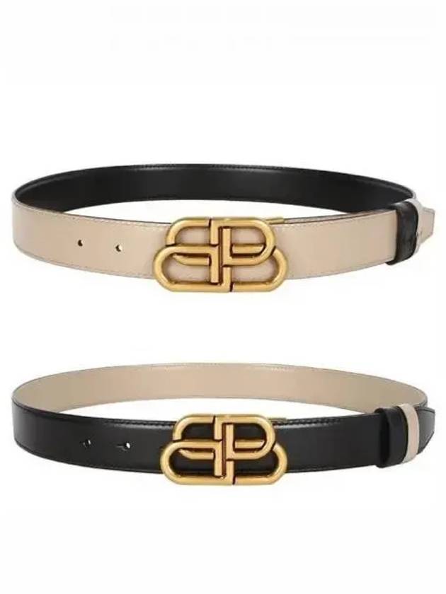 Logo men s double sided belt 270117 - BALENCIAGA - BALAAN 1