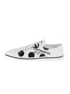 Point Toe Fabric Low Top Sneakers White - PRADA - BALAAN 2