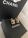 CC logo earrings square cubic gold ABA254 - CHANEL - BALAAN 6