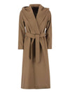 Bdanton Virgin Wool Single Coat Camel - MAX MARA - BALAAN 1