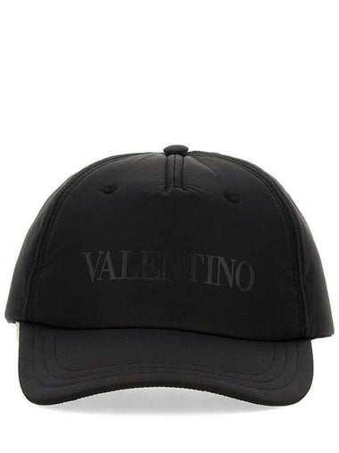 Valentino Garavani Hat With Logo - VALENTINO - BALAAN 1