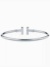 T wire bracelet medium white gold - TIFFANY & CO. - BALAAN 5