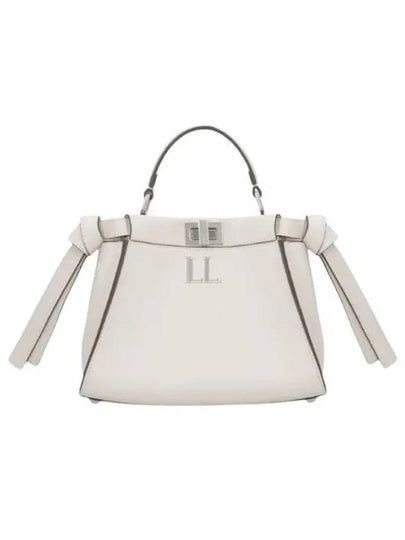 Peekaboo I See U Medium Tote Bag White - FENDI - BALAAN 2