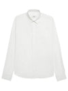 Classic Cotton Long Sleeve Shirt White - AMI - BALAAN 2