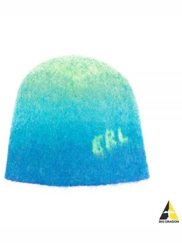 Gradient Beanie Knit Green 07K111 - ERL - BALAAN 1