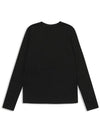 Basic Spring Innerity Long Sleeve T-Shirt Black MCSS24TS5BK - MACKY - BALAAN 3