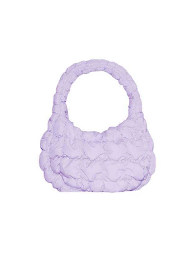 Quilted Micro Tote Bag Purple - COS - BALAAN 1