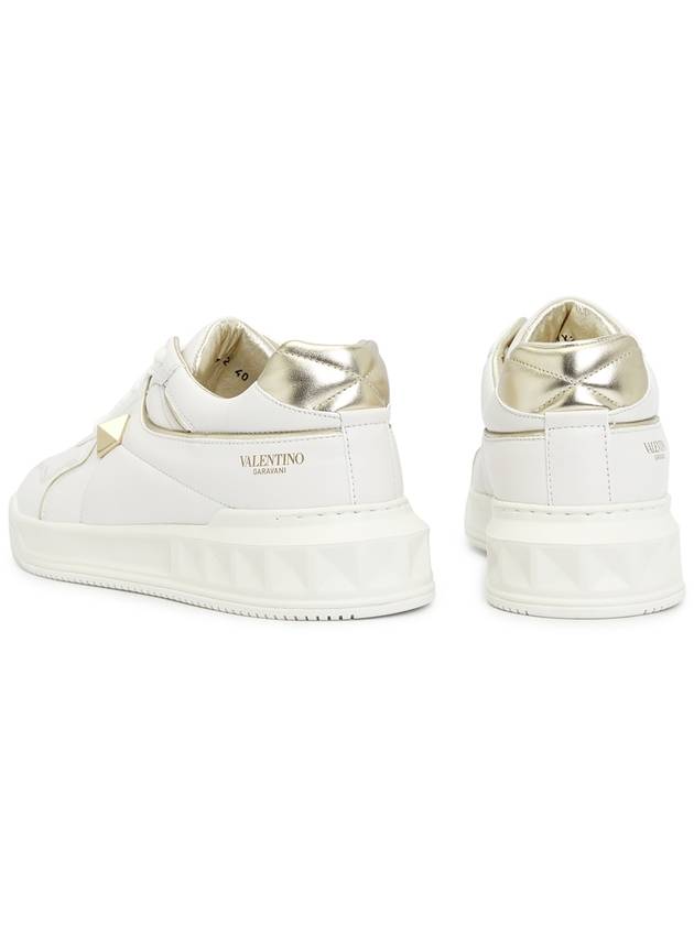 one stud low top sneakers white - VALENTINO - BALAAN 7